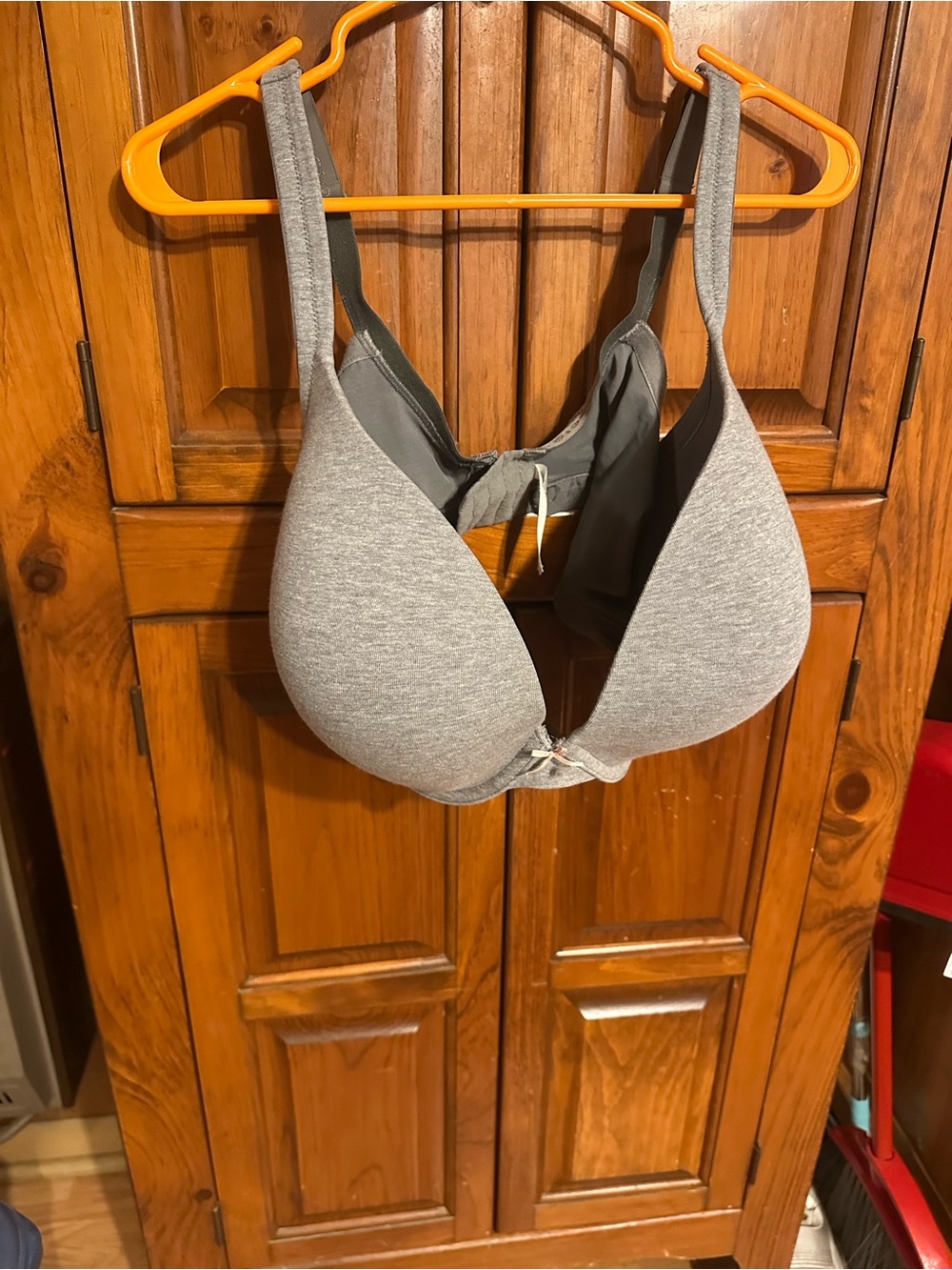 Cacique Light Heather Grey Wireless T-Shirt Bra